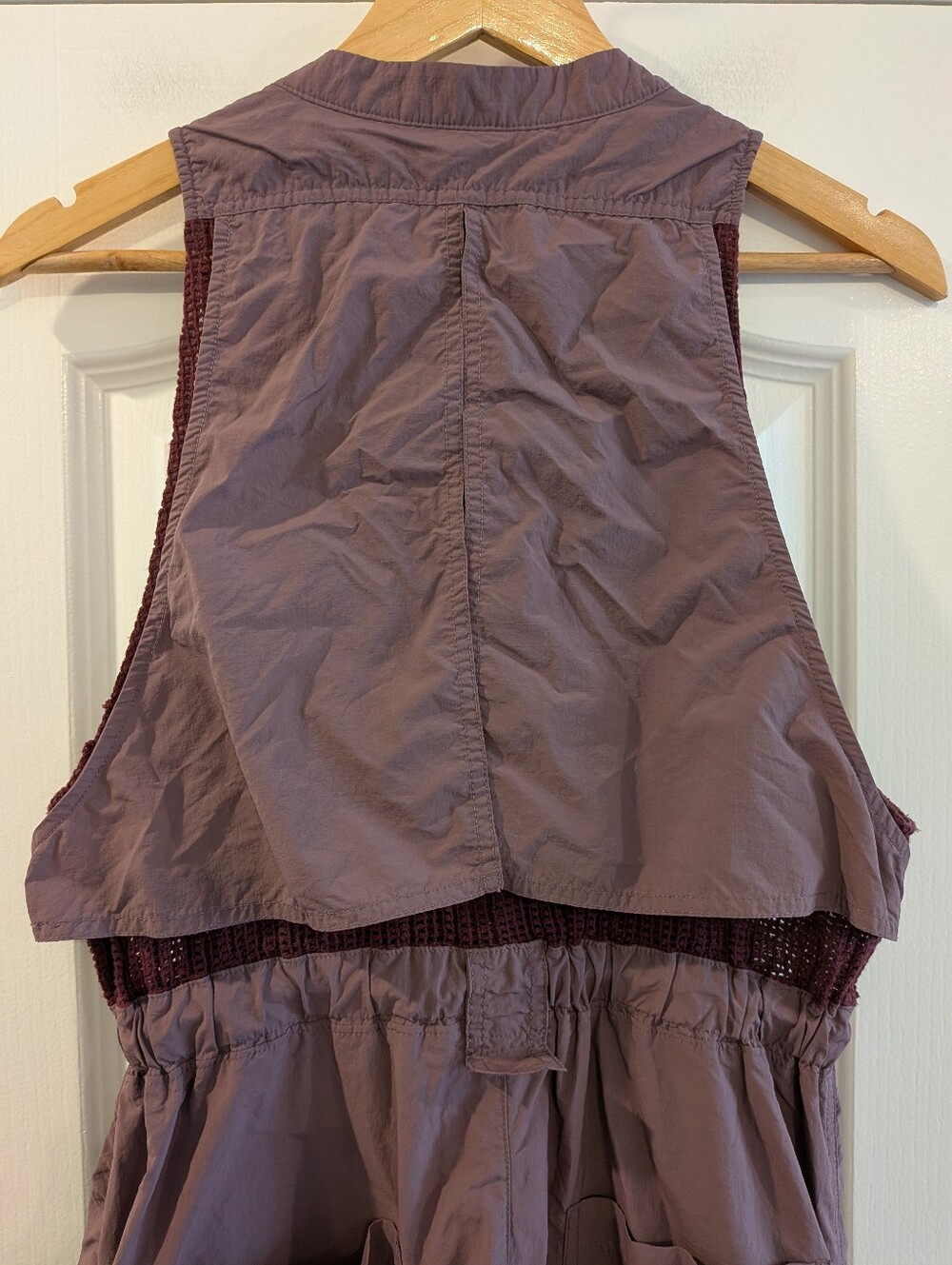 Free People Mauve Utility Jumpsuit with Contrast Panels - Picture 10 of 16
